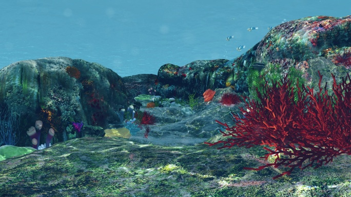 8K_海底世界180度超宽弧形屏裸眼3D