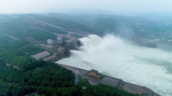 黄河小浪底水利枢纽 4K视频