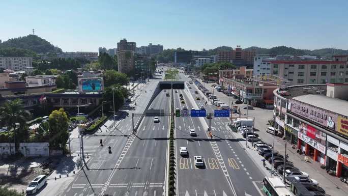 广州番禺钟顺路石南隧道