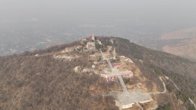 荥阳地标风景名胜历史古迹千尺塔旅游景区