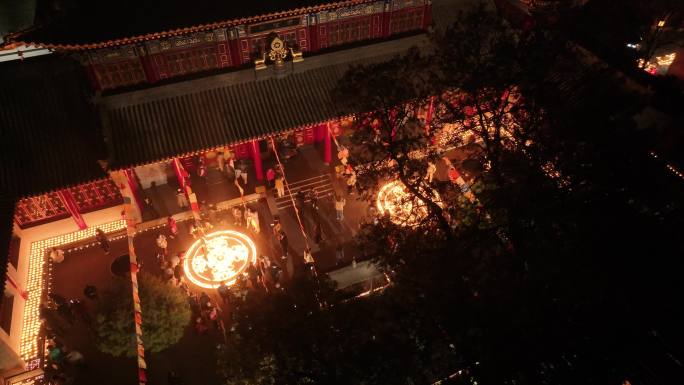 2023年西安广仁寺庙燃灯法会祈福藏传