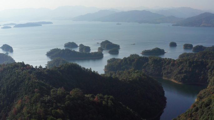 浙江淳安千岛湖东南湖区