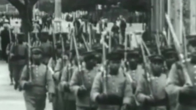 20年代 历史影像 北伐战争　国民革命军
