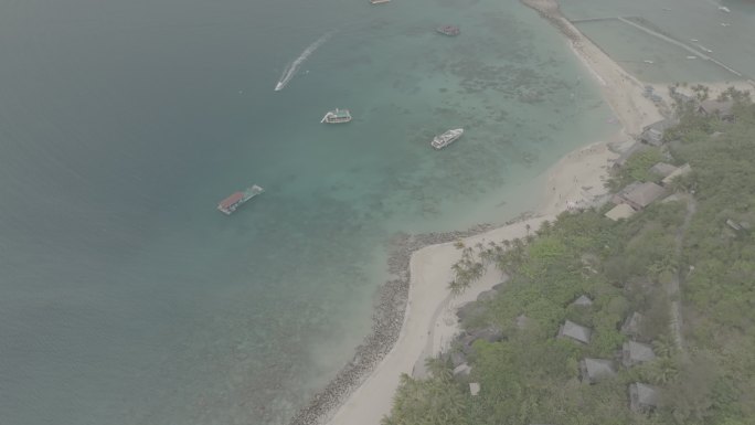4K源视频航拍分界洲岛