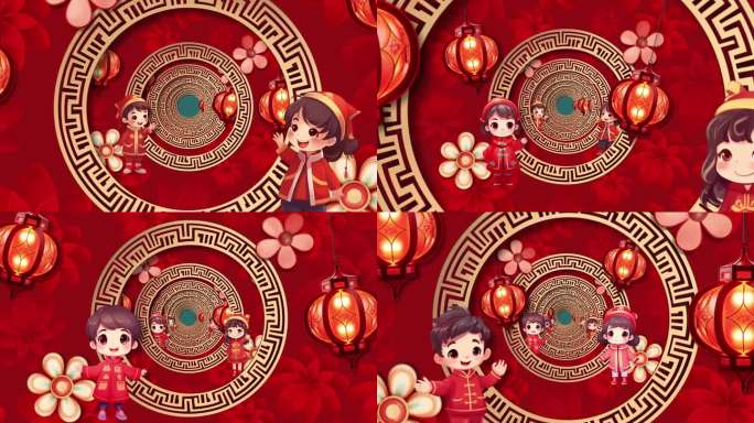 少儿中国舞《欢乐中国年》