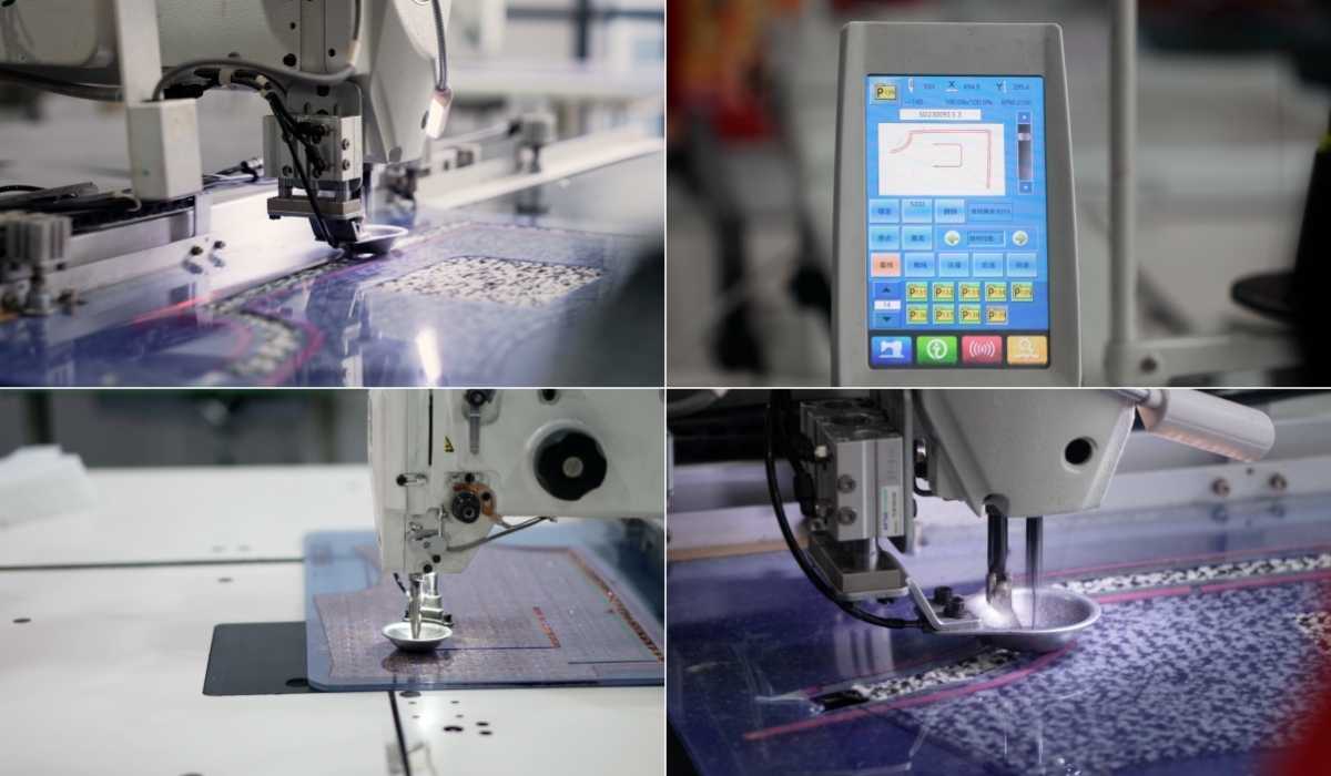 智能缝纫机 智能服装工厂