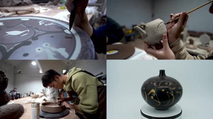 陶瓷制作全过程C