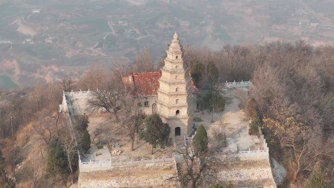 荥阳地标风景名胜历史古迹千尺塔旅游景区