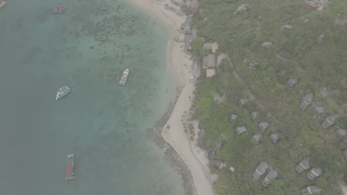 4K源视频航拍分界洲岛