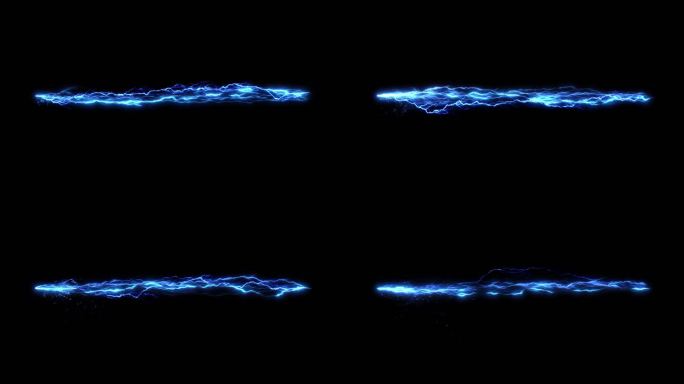 闪电激光能量光束