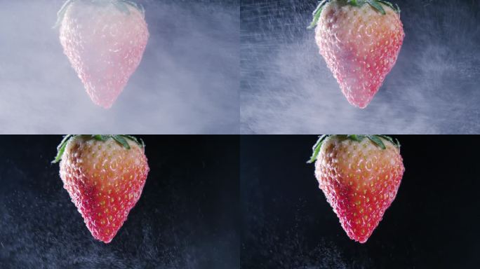 草莓创意升格广告素材