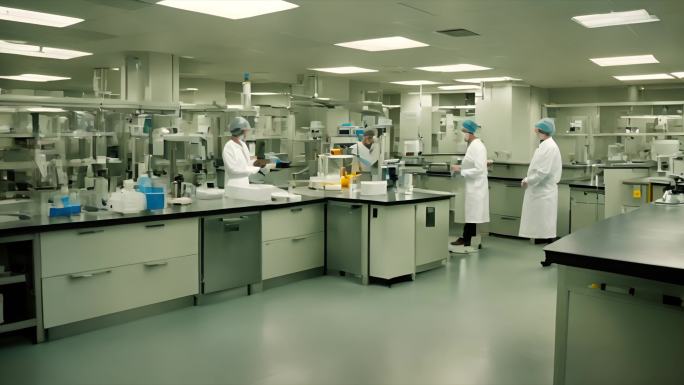 现代化科技厂房无菌实验室