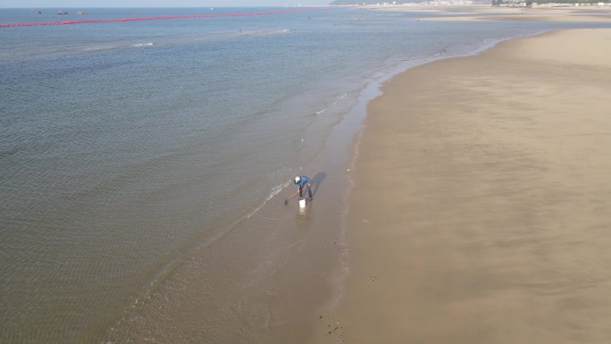 北海岸边航拍