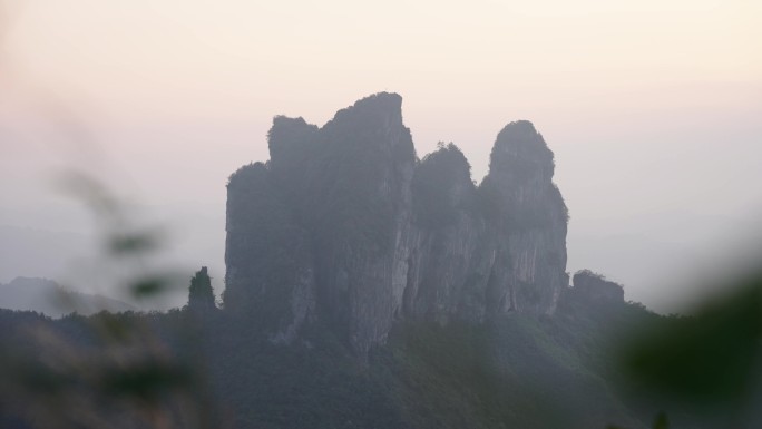 湘西吕洞山日出4k