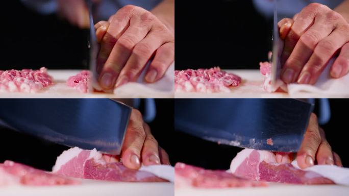 手切羊肉片 涮羊肉