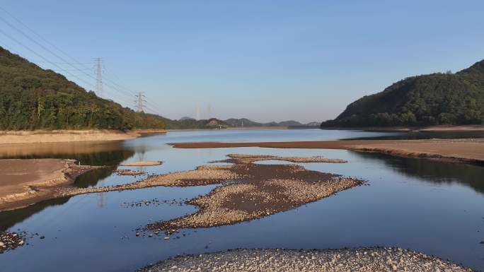 台州温岭太湖水库航拍