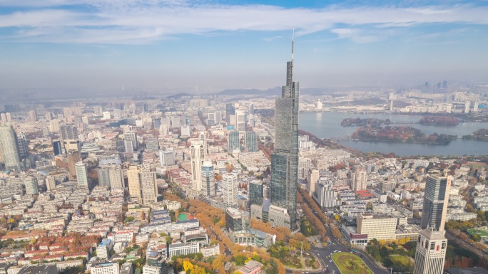 南京紫峰延时，南京延时