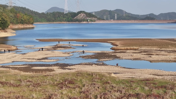 台州温岭太湖水库航拍