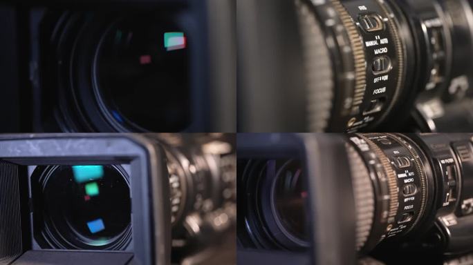 4K数码摄像机光学镜头移动升格空镜