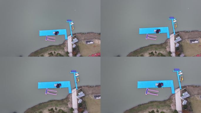 台州市路桥飞龙湖航拍