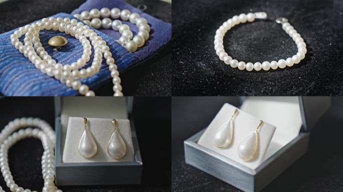 【合集】珍珠项链手链耳环