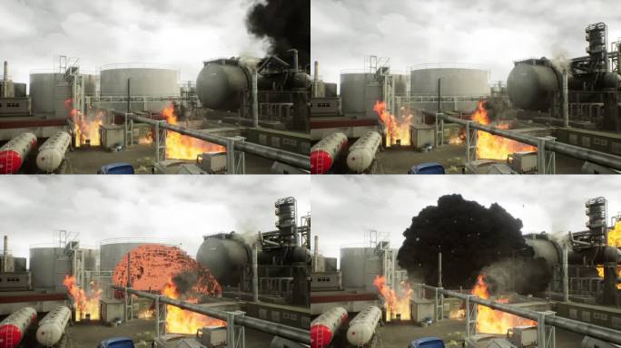 模拟化工厂爆炸