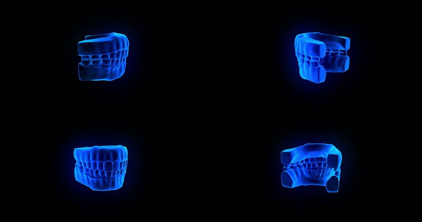 科技全息投影医学医疗牙科牙齿