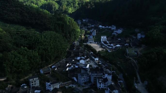 浙江 丽水市 松阳县 县城全貌（航拍）