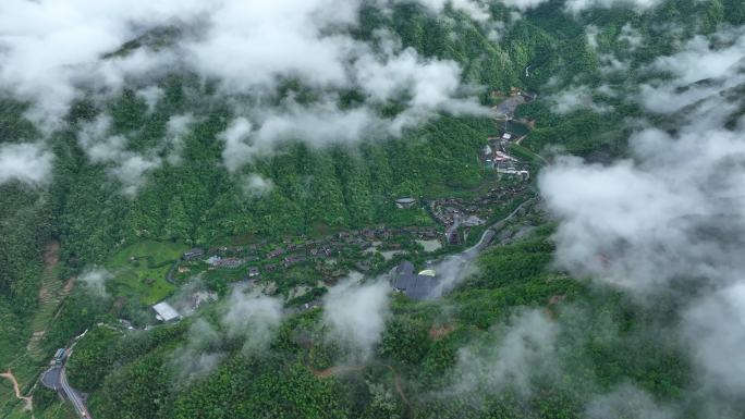 上饶铅山县葛仙村航拍