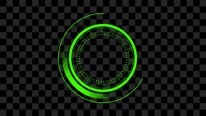 圆圈HUD3-循环+alpha