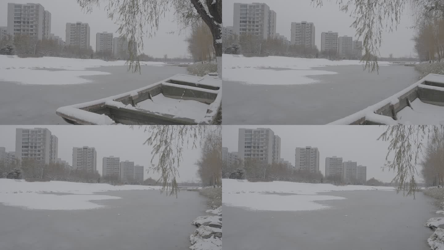 北京下雪4K实拍素材45-25