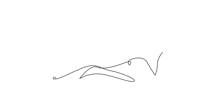 自绘制简单的动画一行鲸鲨设计轮廓。