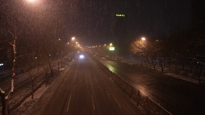 北京下雪4K实拍素材45-09