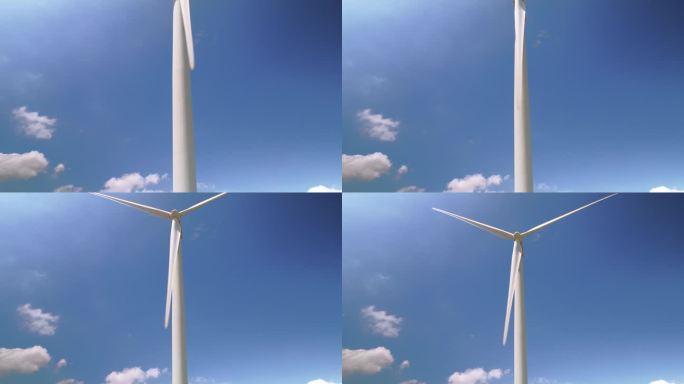 风能涡轮机清洁能源概念