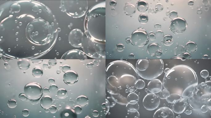 水泡 透明气泡 水滴气泡