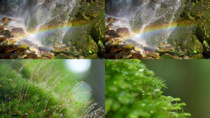 山水间的细雨绵绵