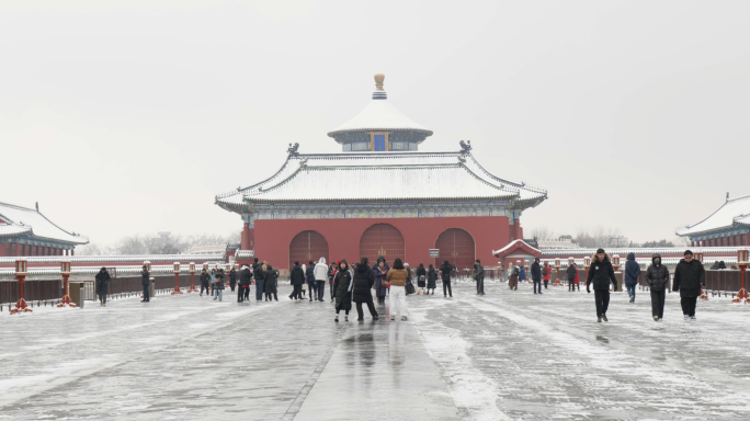 2023 北京 雪景 冬至