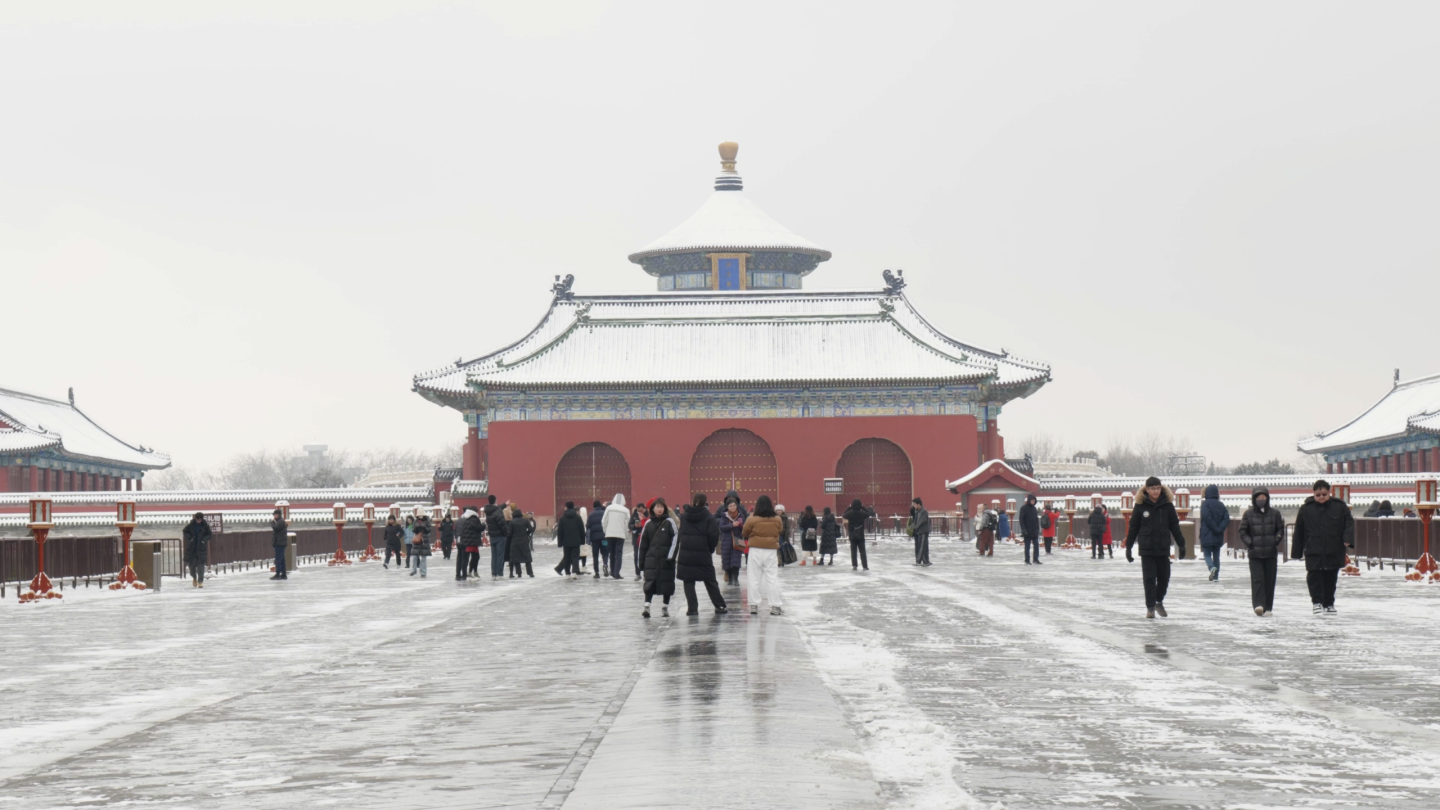 2023 北京 雪景 冬至