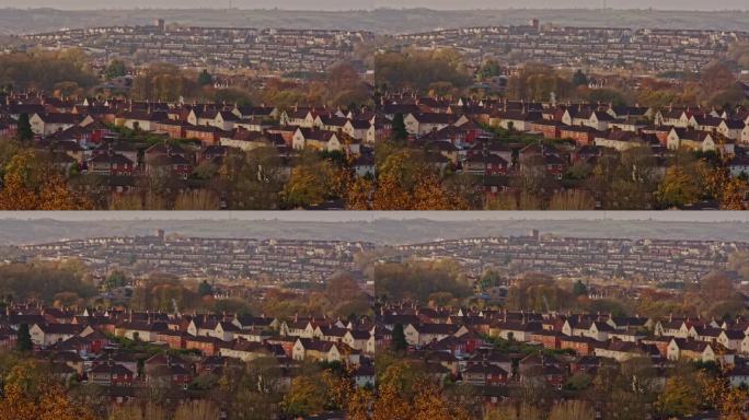 南布里斯托尔的风景，前景是圣安妮，背景是布里斯林顿和诺尔
