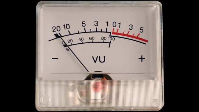 模拟音量单位仪表VU仪表Alpha