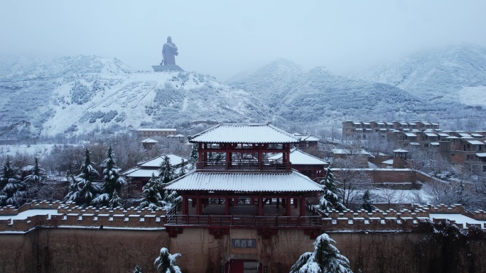 山西运城关帝圣像景区