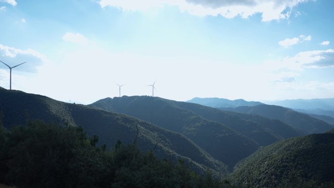 山顶风光日出