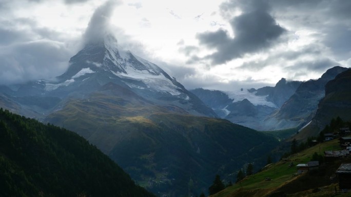 采尔马特，瑞士:马特洪峰