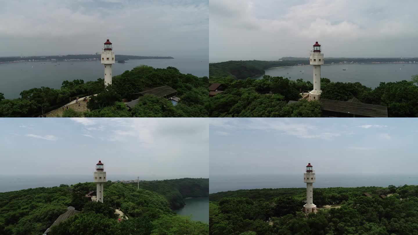 广西北海涠洲岛灯塔4K_原创实拍