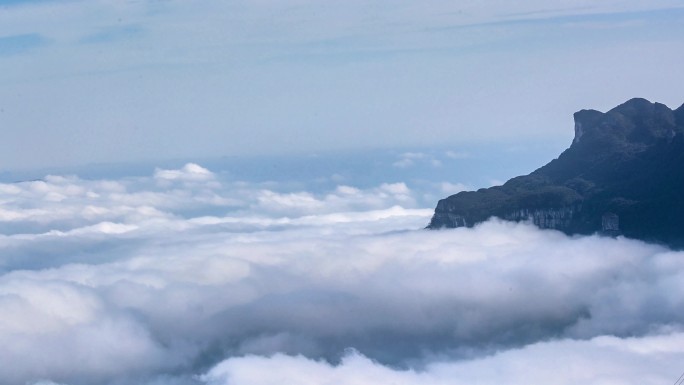 重庆南川：“赶海”金佛山