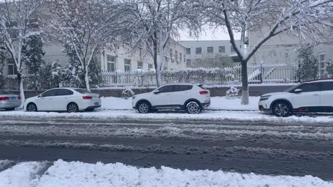 雪后道路