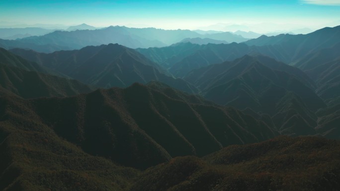 皖南川藏线 山峦