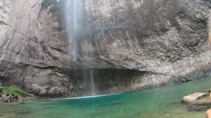 温州雁荡山大龙湫瀑布风光