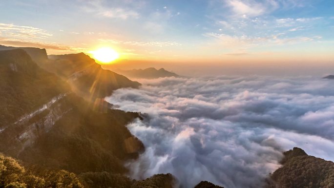 重庆南川：“赶海”金佛山