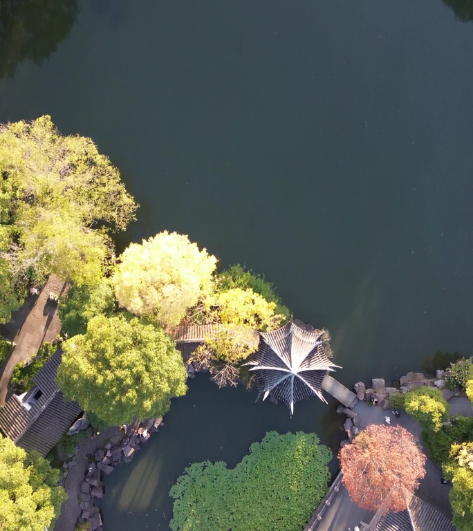 杭州 西湖区 西溪湿地 湿地公园 日落